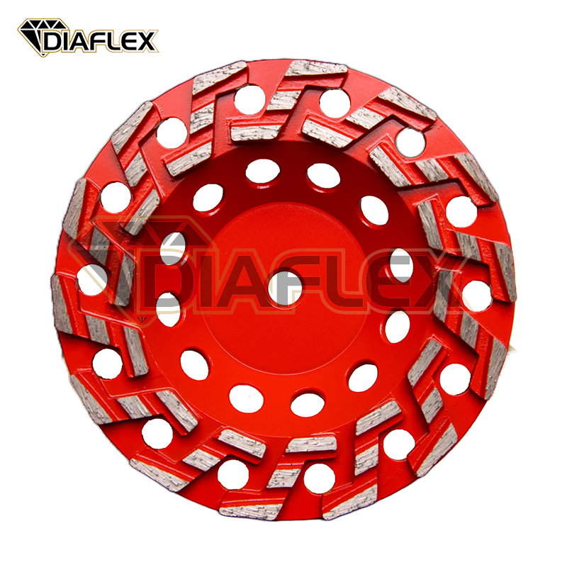 High-Performance S Shape Segment Cup Wheel for Concrete Grinding