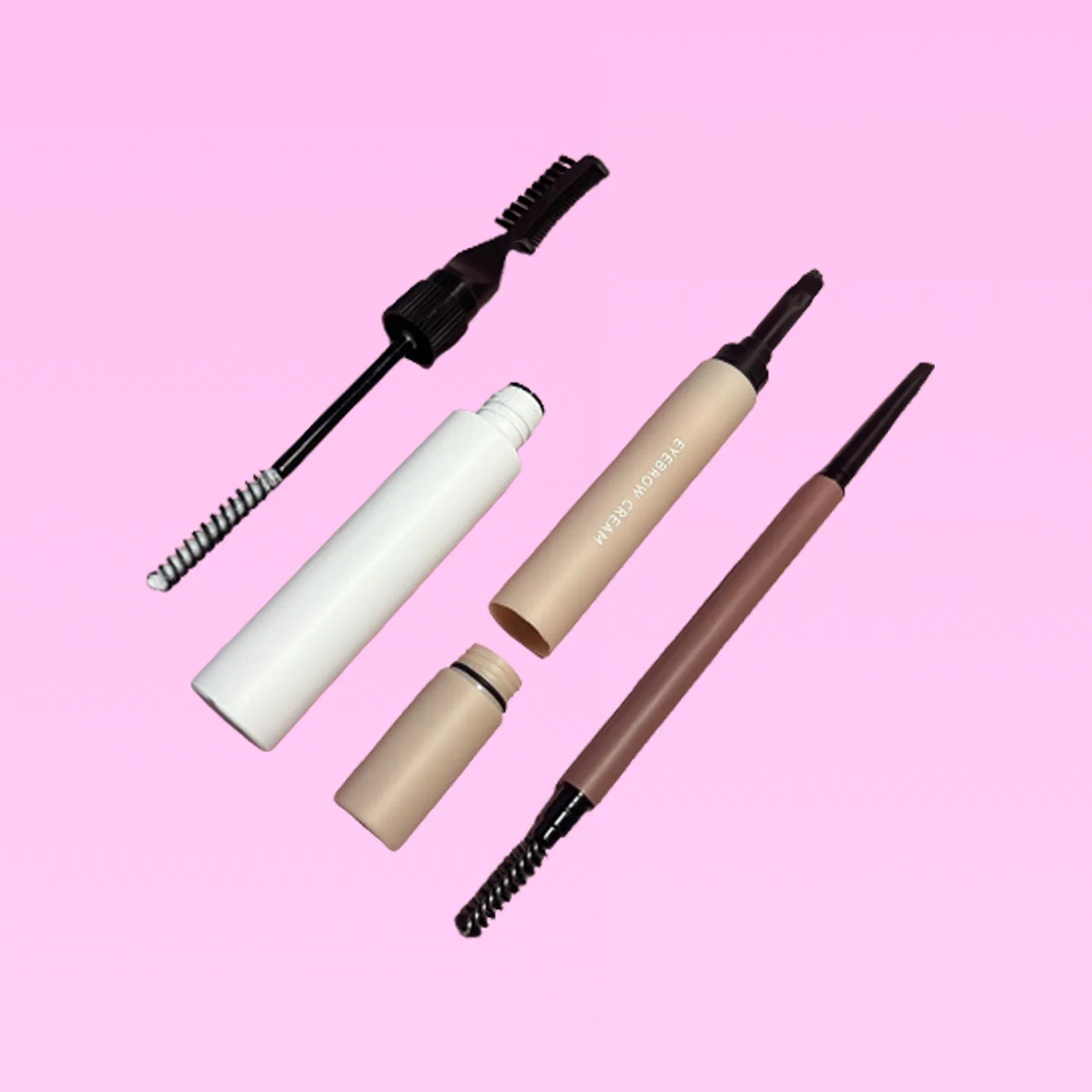 Private Label Waterproof Custom Tube Brow Collection Sculpt Pomade Brow Pencil Kit