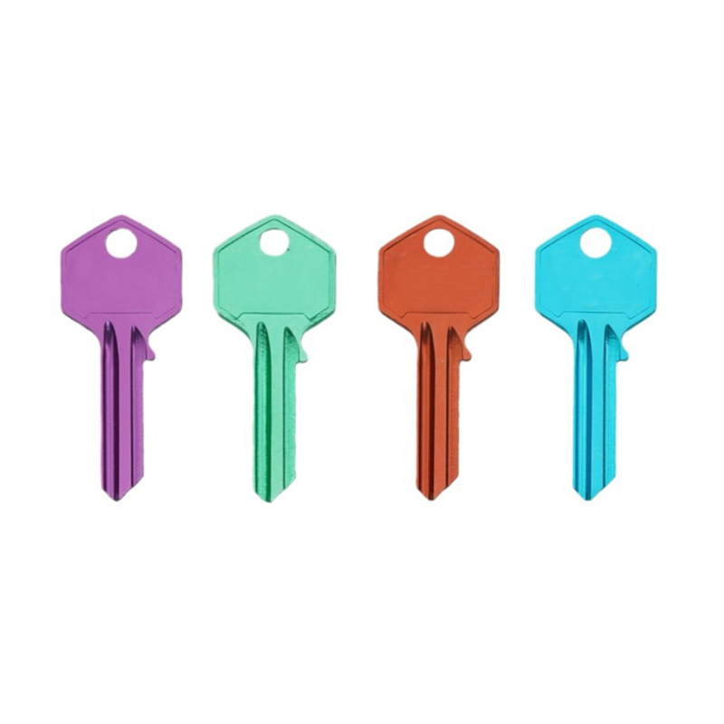 House Door Colored Key Blanks