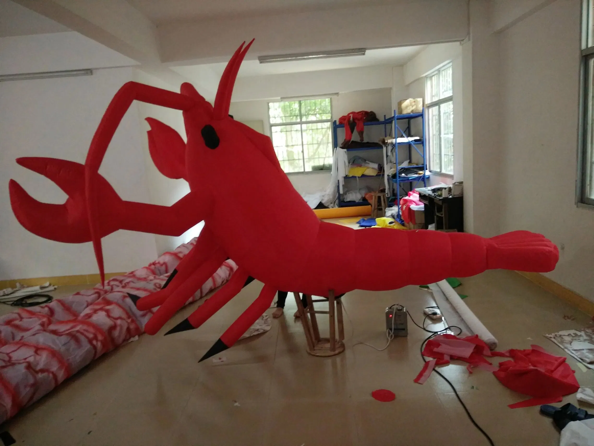 by Inflatable Shrimp Model Advertising Inflatable Lobster Crawfish Balloon for Sale