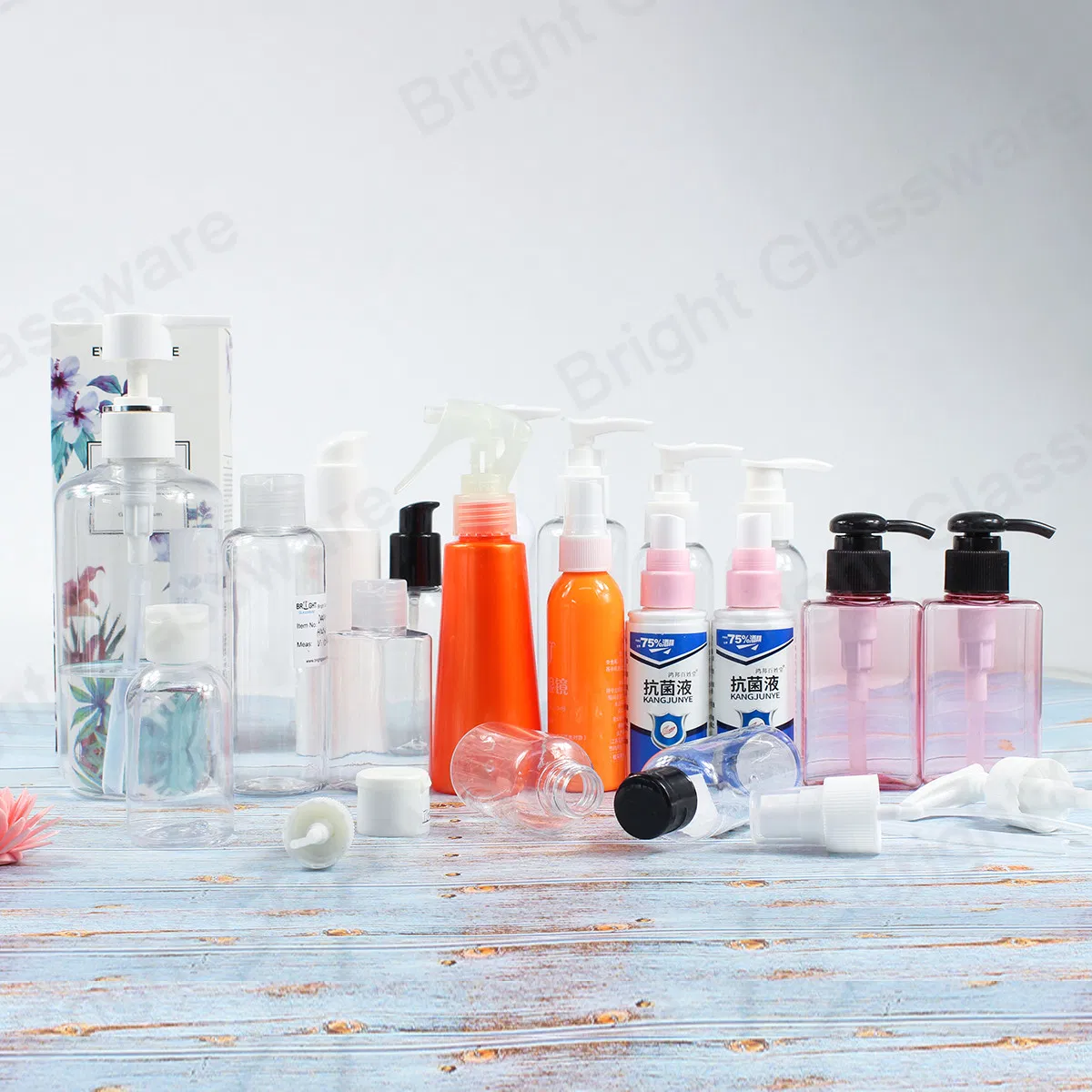 Perfume/Disinfection/Cleaning plastic Pet Mist Spray Trigger Bottles