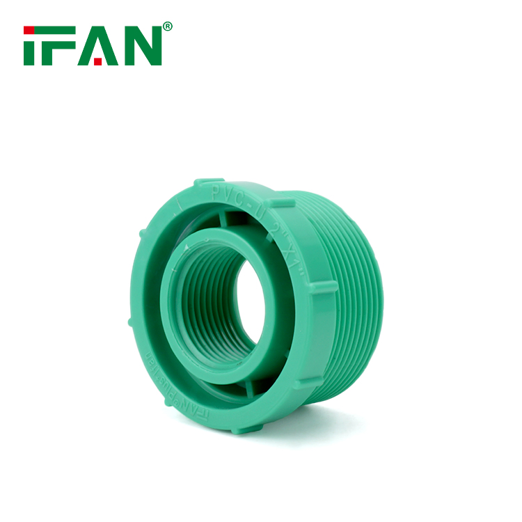 Ifan Factory OEM UPVC Fitting BS 3505 3/4"-3" Green Bush UPVC Pipe Fitting