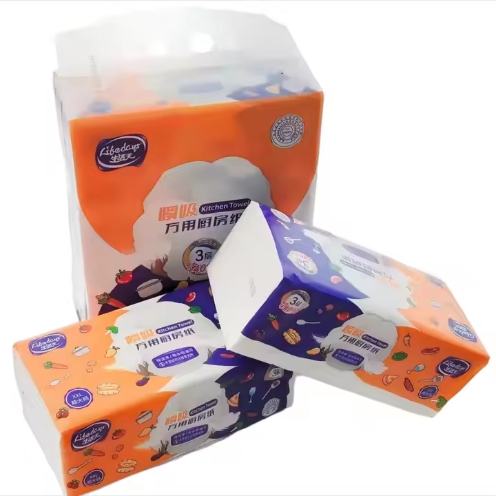 Special Counter Fashion Wholesales Kitchen Tissue Roll Kitchen 3 Ply