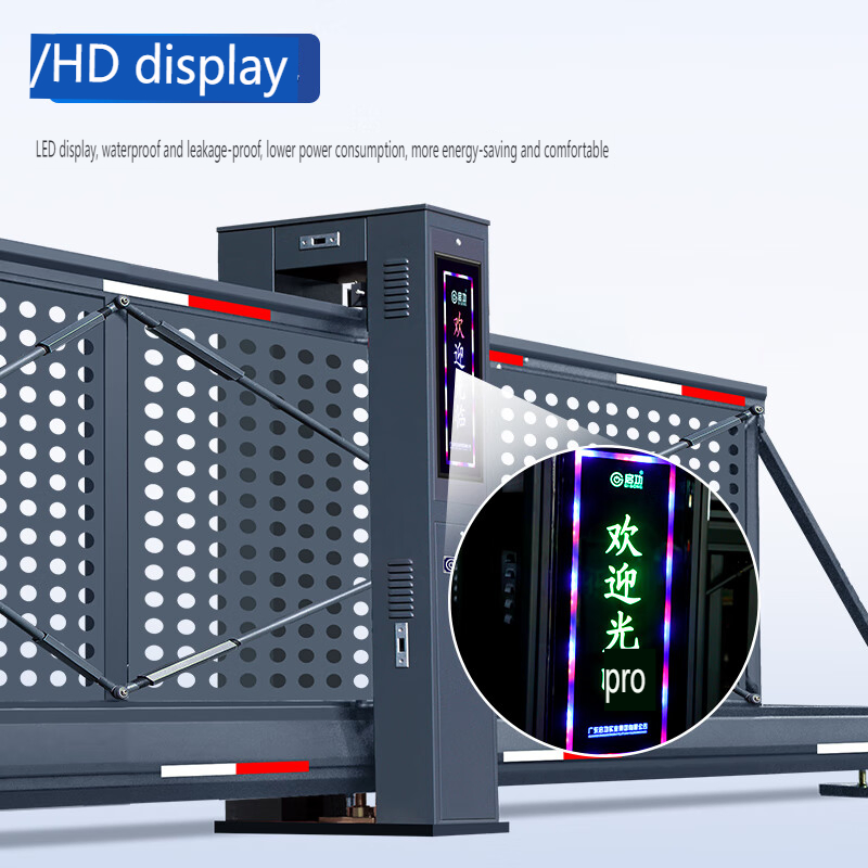 Reliable Cantilever Sliding Gate for Uruguayan Supreme Court Trackless Design Rust-Proof