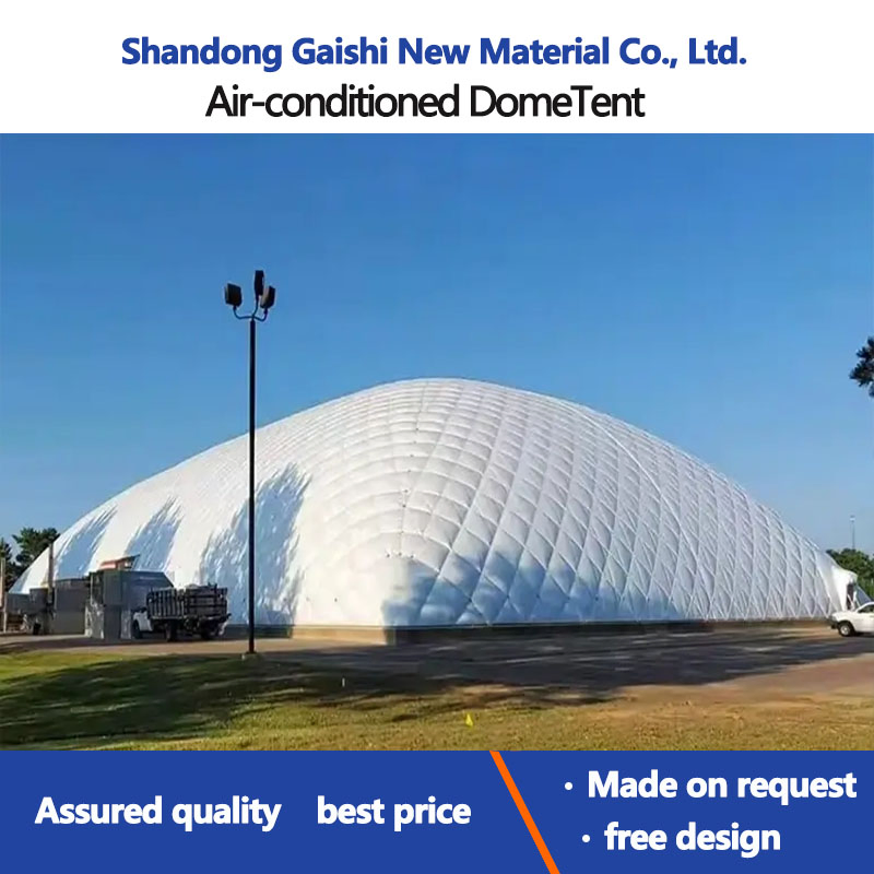 Customization Large Tensile Structure Air-Conditioner Solar System Air Dome Structure Tent