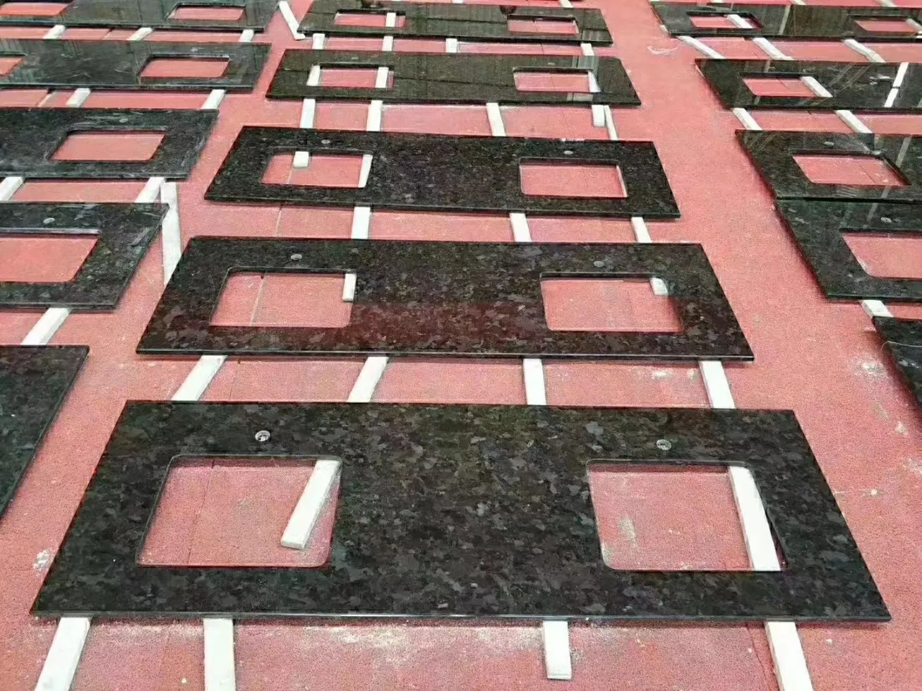 Polished Angola Brown Marble Countertop for Project