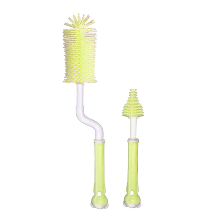 Silicone Bottle Cup Cleaning Brush for Washing Baby Bottles Brush