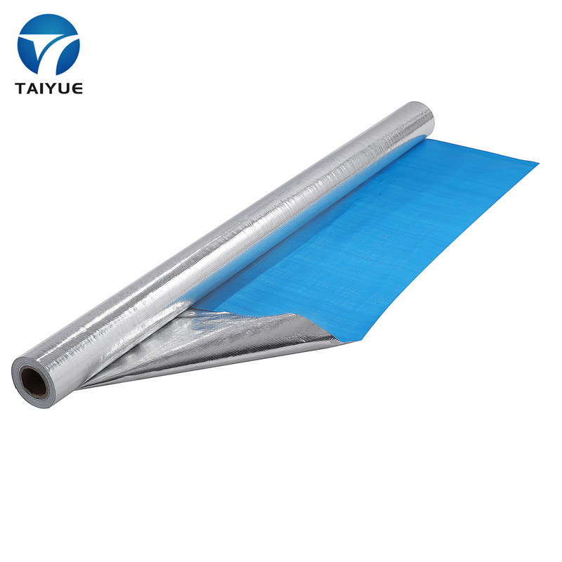 Pure MPET Backed Woven Fabric Heat Insulation for Roof Insulation