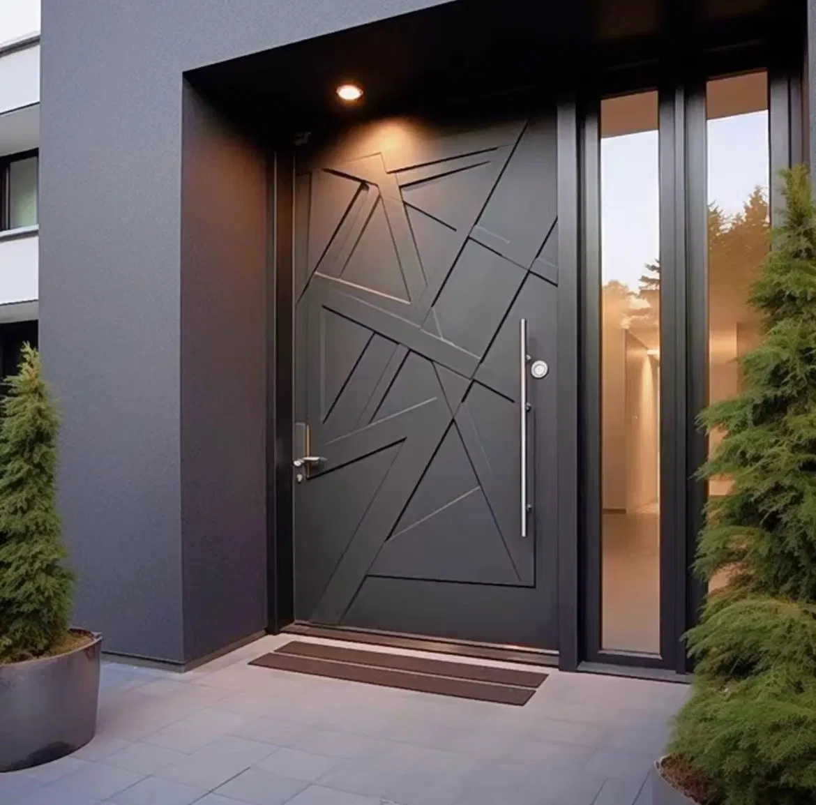 Cast Aluminum Blast Door with Anti-Theft Function Security Door