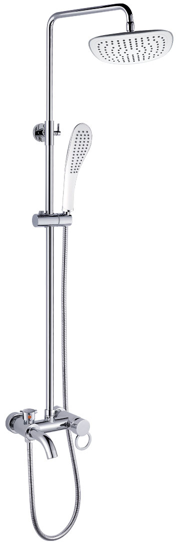 Single Level Brass Bathroom Shower Set Faucet 70033