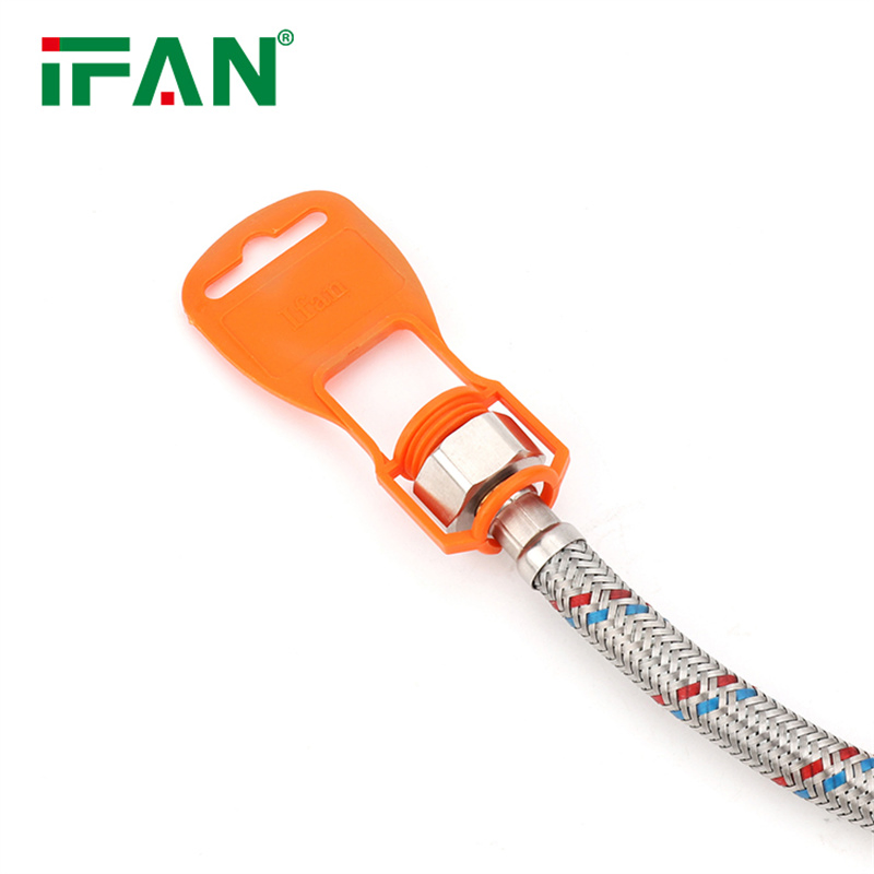 Ifan Long-Lasting Customizable Kitchen Faucet Hose Stainless Steel Braided