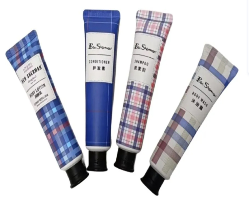 Мини-шампунь в тубе для отелей, экологичный