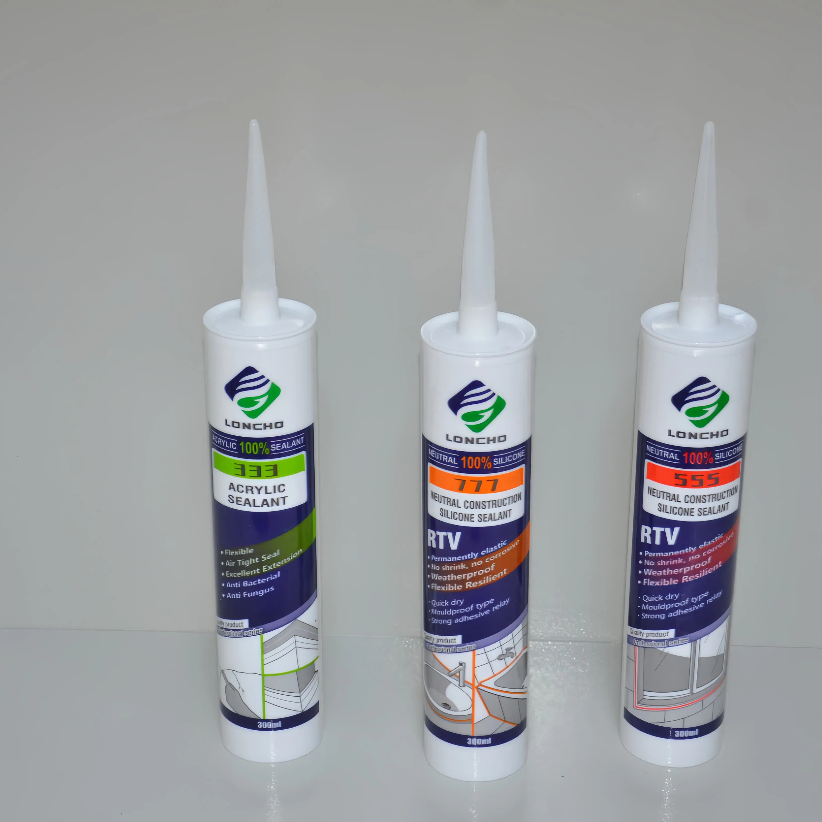Good Quality Fast Dry Polyurethane Silicone Adhesive for Sealing Roofing Materials