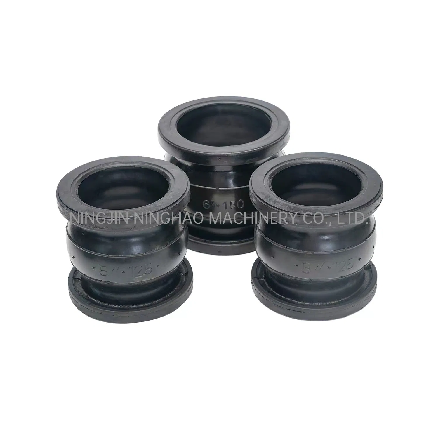 DN150 DN125 Elastomer Molded Arch Type Flexible Rubber Expansion Joint