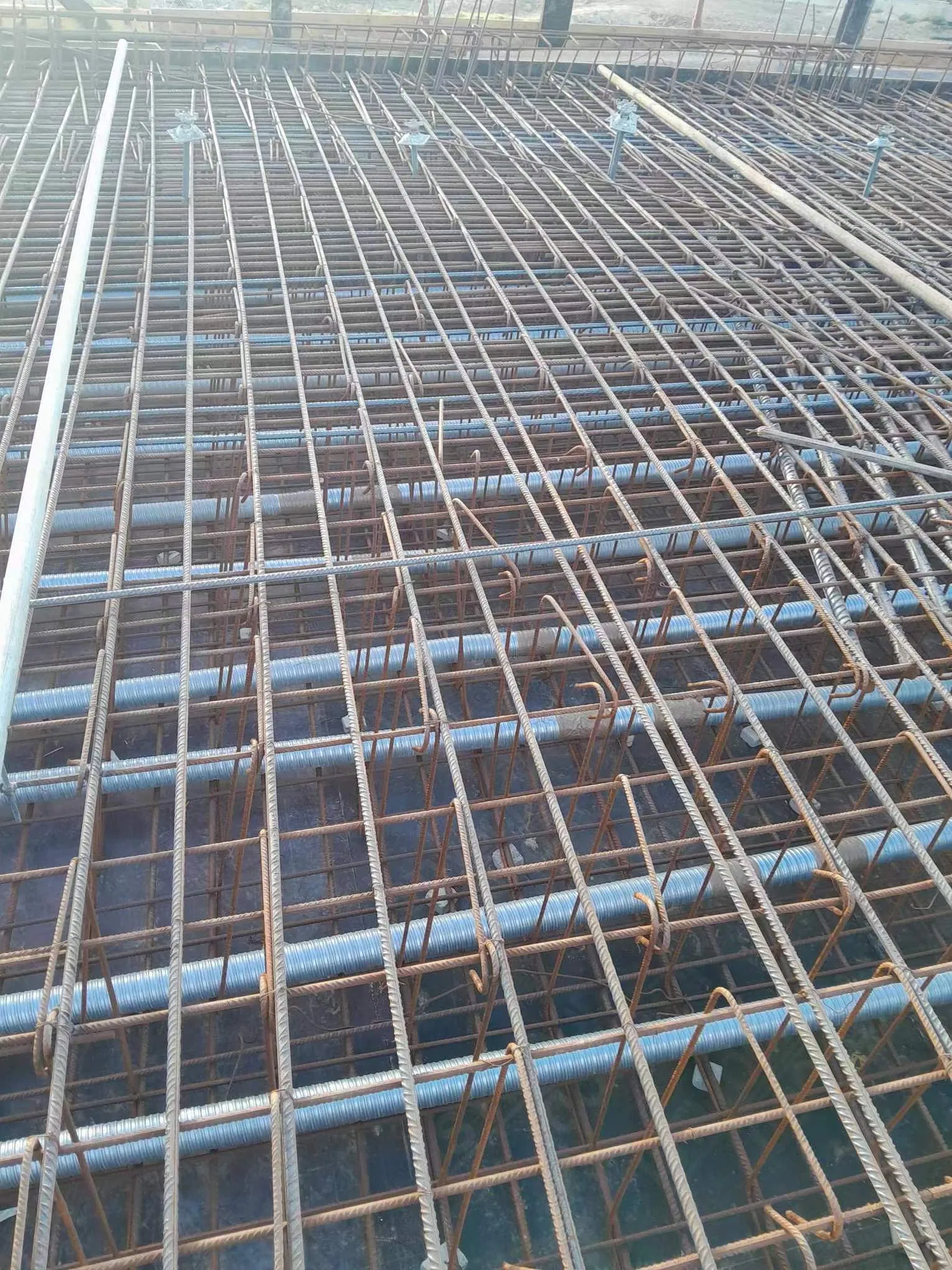 Galvanized Corrugated Round Pipes Spiral Grout Tube for Construction Use with Good Corrosion Resistance