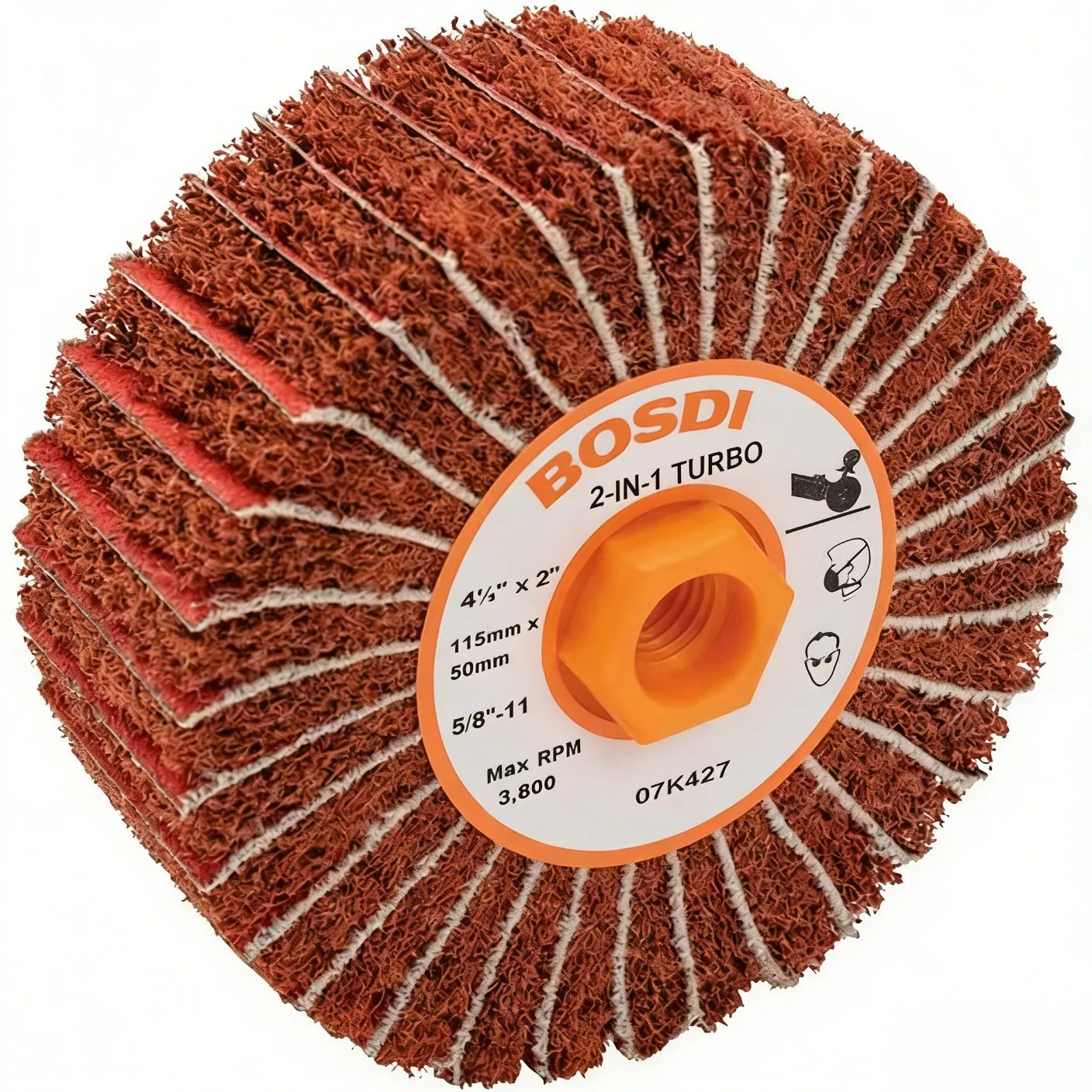 Лепестковый полировальный круг из нетканого нейлона