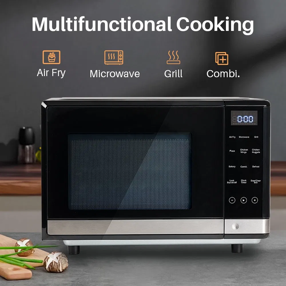 High Quality 17L 3000W Stainless Steel Grill Combi Air Fryer Microwave Oven