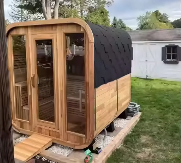 Инфракрасная сауна для улицы Modern Design Cabin