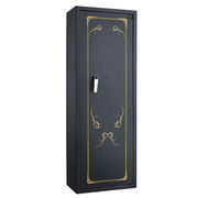 Fashion New Style Weapons Safe External Wooden Cherry Gun Safe Box Wholesale