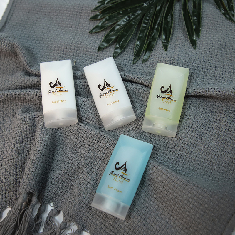 35ml PE Bottle Shampoo with Biodegradable Hotel Toiletries Amenities