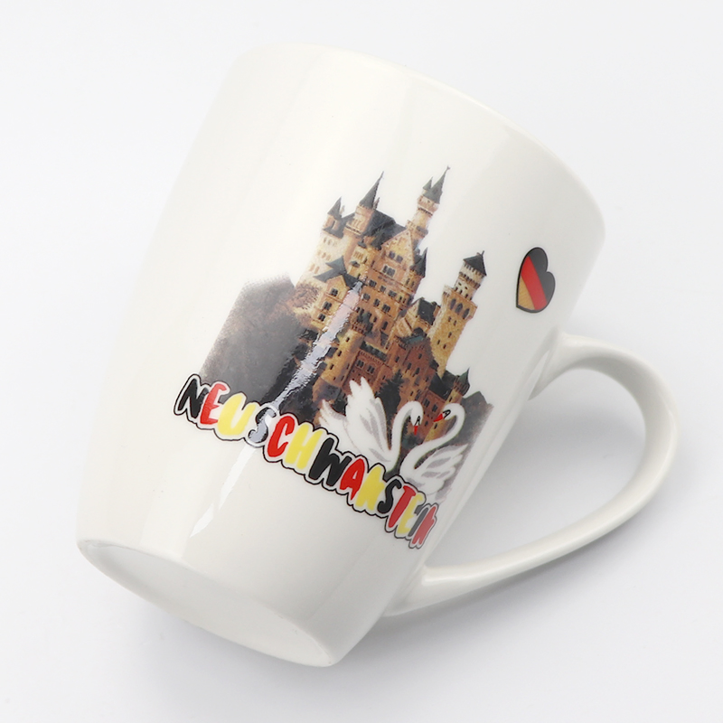 Wholesale Souvenir Gifts Customizable Printing Logo Ceramic Coffee Mugs