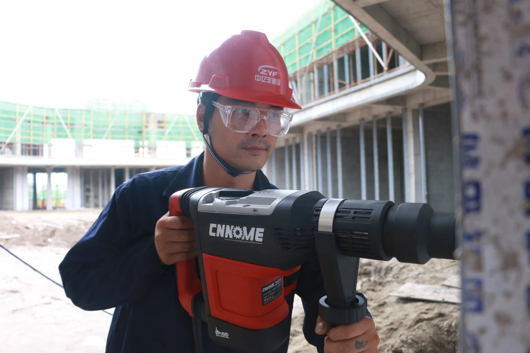 Industrial 55 mm Heavy Duty SDS-Max Rotary Hammer Sr1200-55