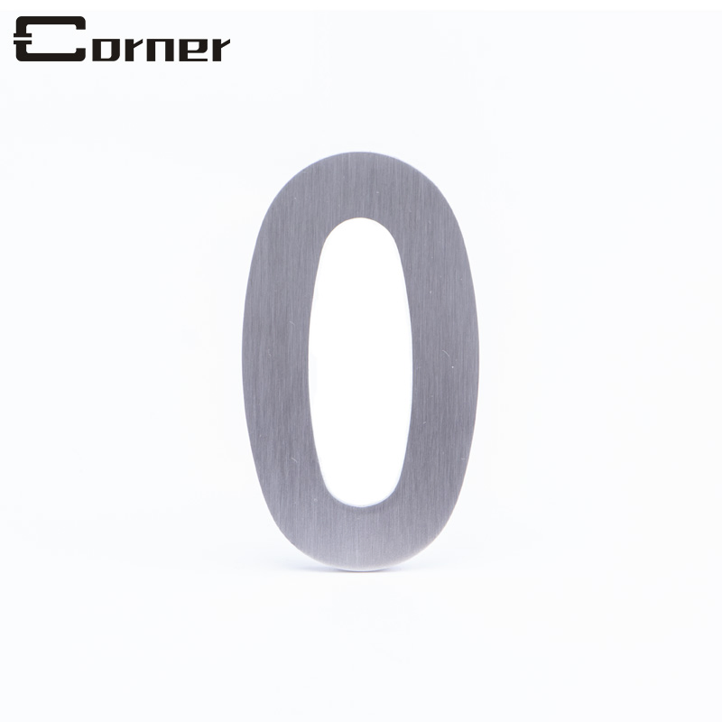 Outdoor Indoor Self Adhesive Mailbox Door Address House Number Stickers for Office