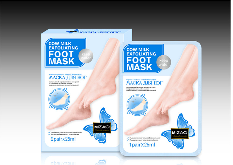 Foot Care Cow Milk Exfoliating Keep Water Foot Mask