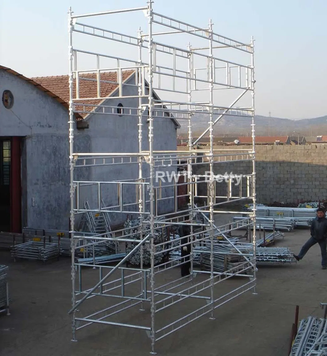 China Factory Haki Staircase/Haki Scaffolding for Building Project