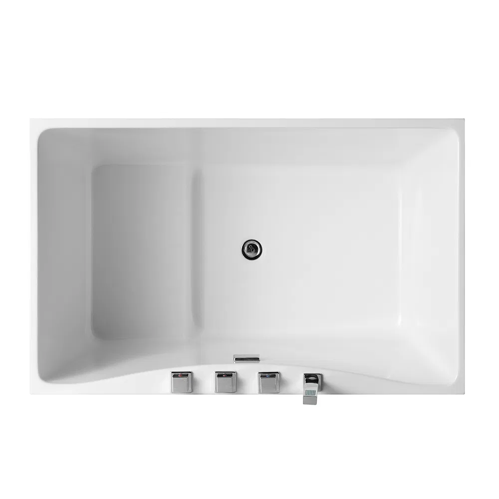 Акриловая отдельностоящая ванна в стиле модерн