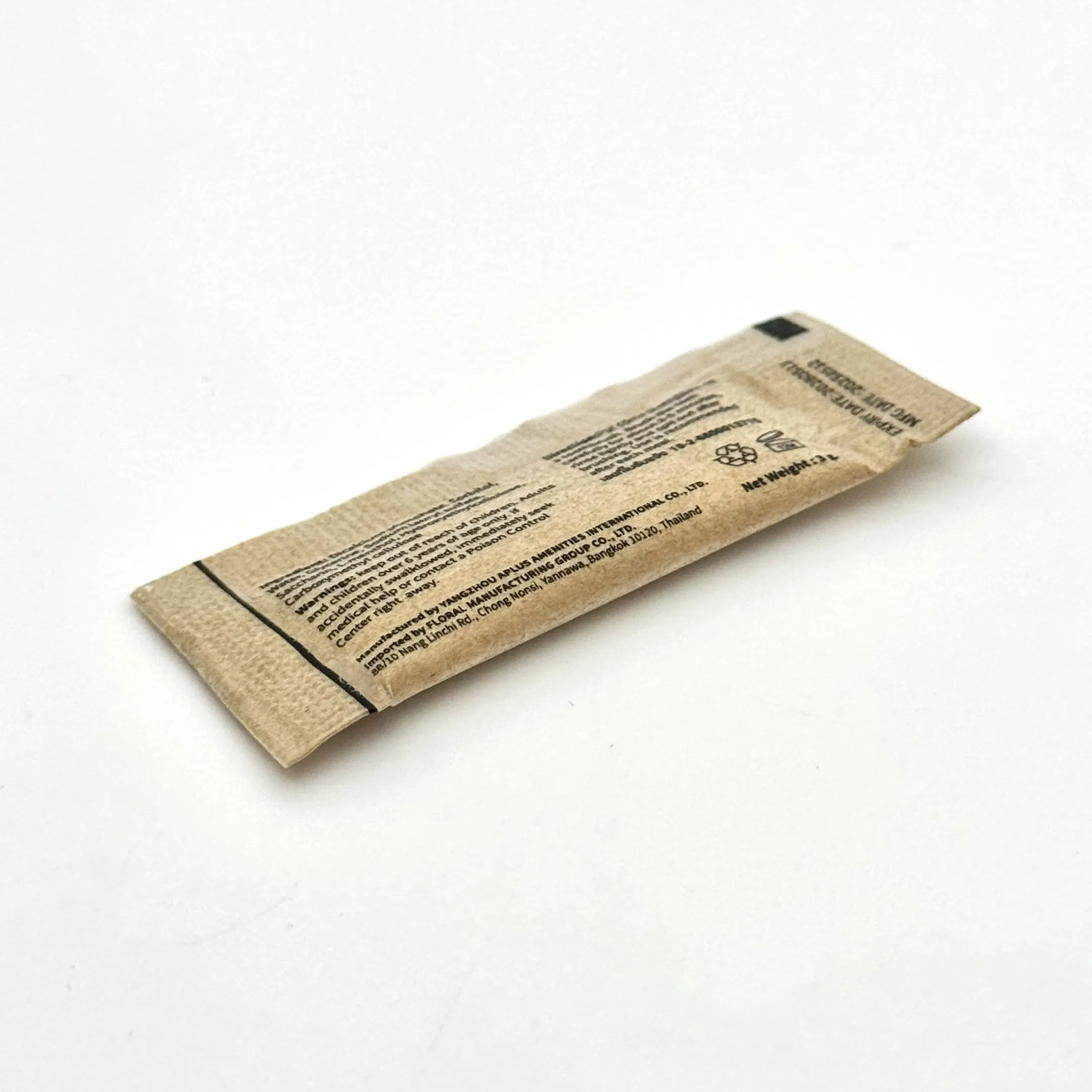 Environmentally Friendly and Biodegradable 3G Kraft Paper Bag Customized Toothpaste 05