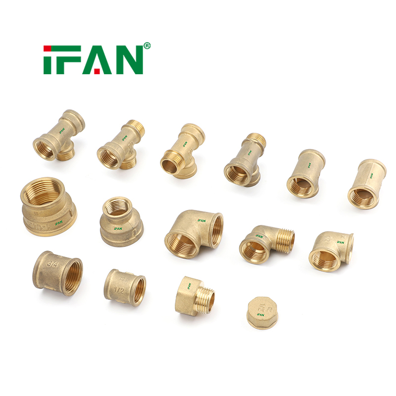 Ifan Wear-Resistant Brass Tube Connectors for HVAC Systems with Customized Size