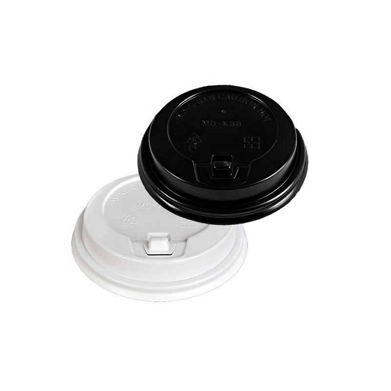 Disposable Take Away Coffee Cup Cpla Lid Use Hot Drink Paper Cup Lid 90mm