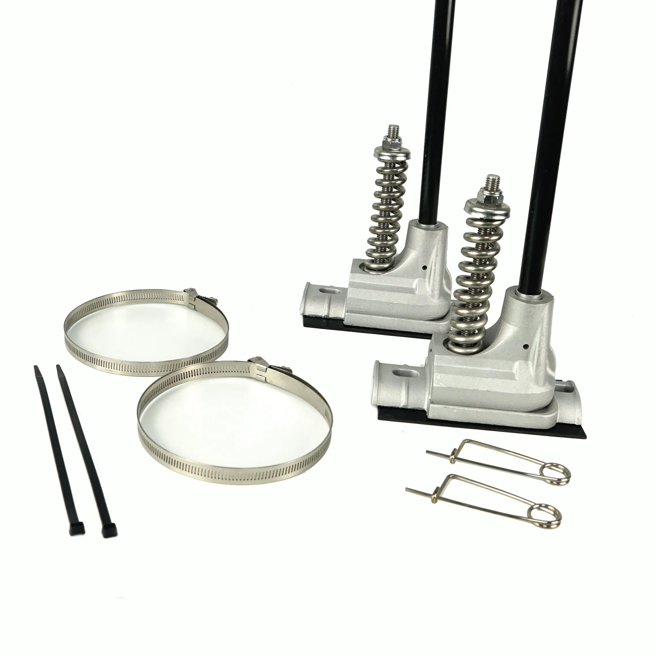 Metal Light Pole Banner Clamp Advertising Poster Holder