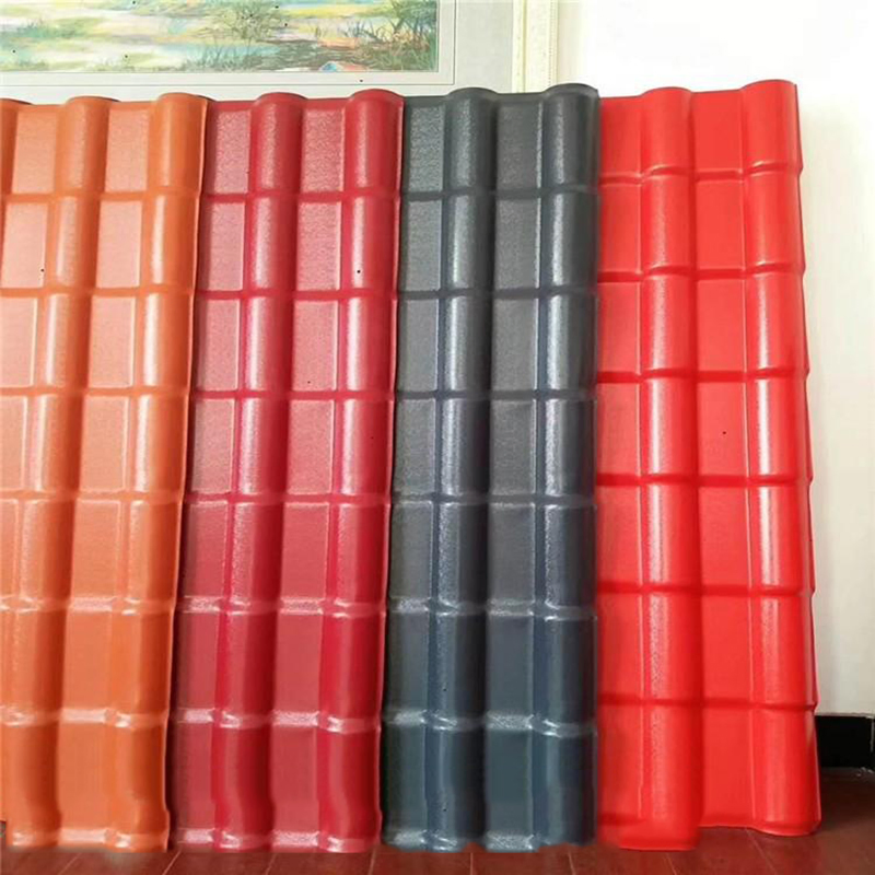 ASA Synthetic Engineering Resin Roof Tilesynthetic Resin Roofing Sheet