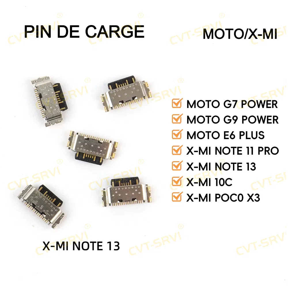 Разъём USB-C для зарядки Xiaomi Note13, Note 11PRO, Poco X3