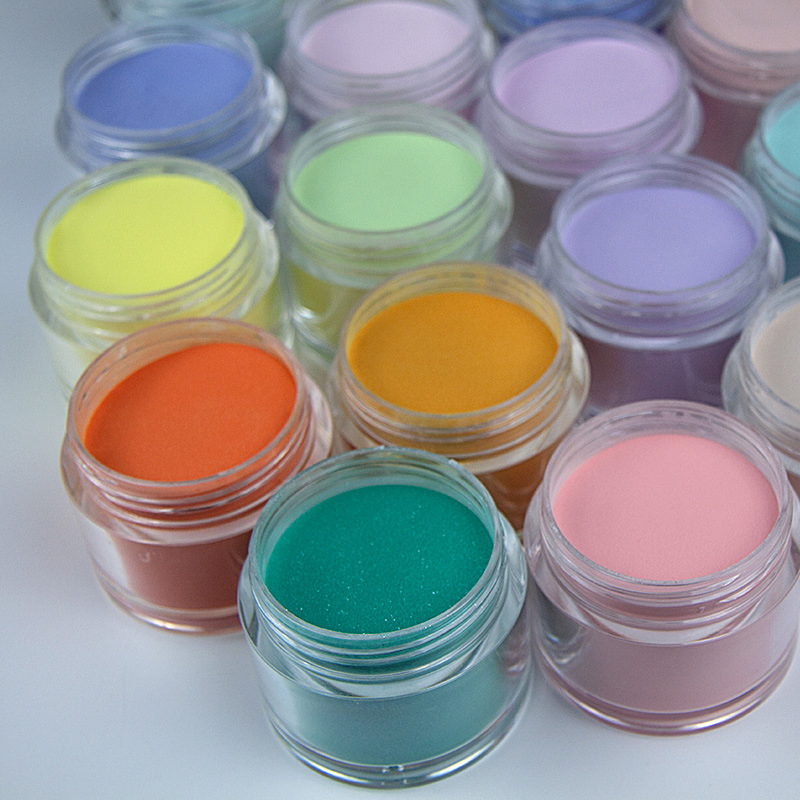 Factory Direct Supply Clear White Acrylic Powder for Nail Art Designs Bulk EMA Nail Acrylic Powder