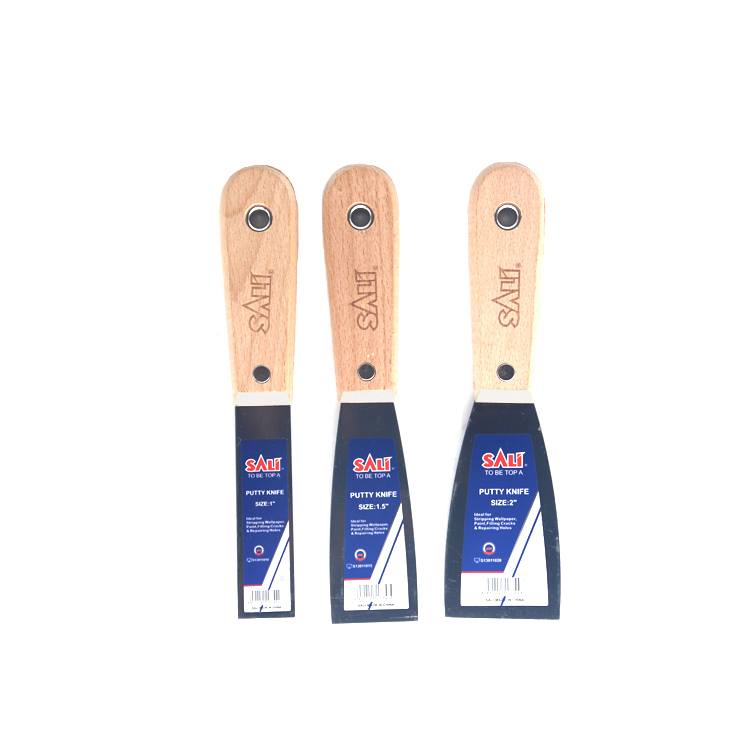 Sali 1.5′ ′ High Quality Wooden Handle Durable Putty Knife