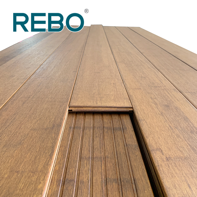 Hot Sale Outdoor Carbonized Bamboo Composite Decking Flooring
