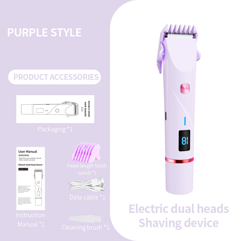 Professional Hair Cutting Cut Barber Cordless Electric Hair Trimmer Women Hair Trimmer Customized USB Rechargeable