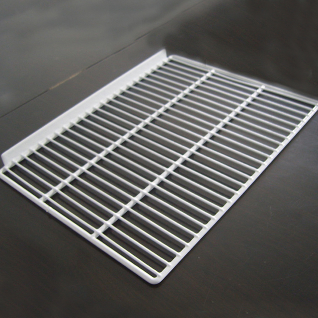 Custom Freezer Shelves Basket Wire Rack PE Coated Hanging Refrigerator Wires Shelf for Refrigerator Spare Parts