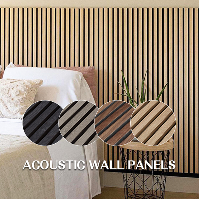 Acoustic Wall Panels Wood Wall and Ceiling Slat Panels