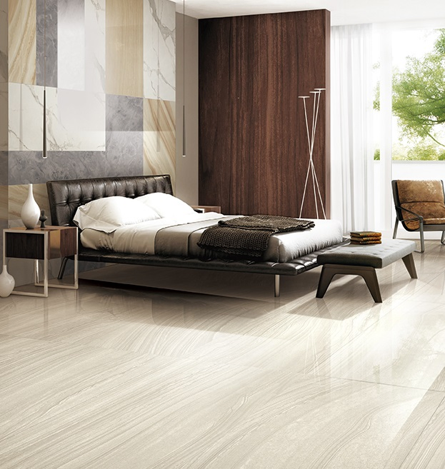 Wholesale Marble Look Grey Color Polished Glazed Porcelain Ceramic Floor Tile