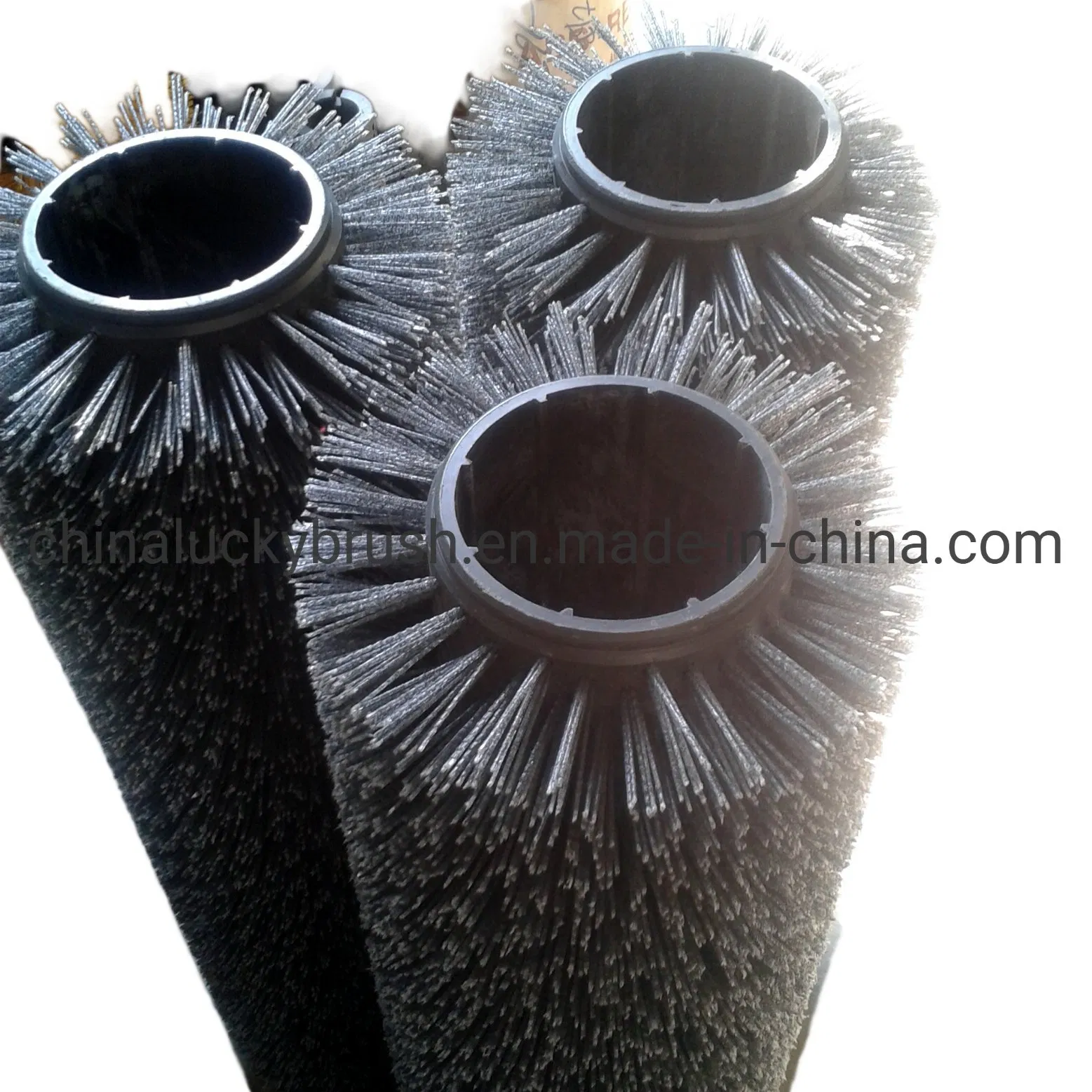 Nylon Abrasive Filament Sanitation Road Brush (YY-124)
