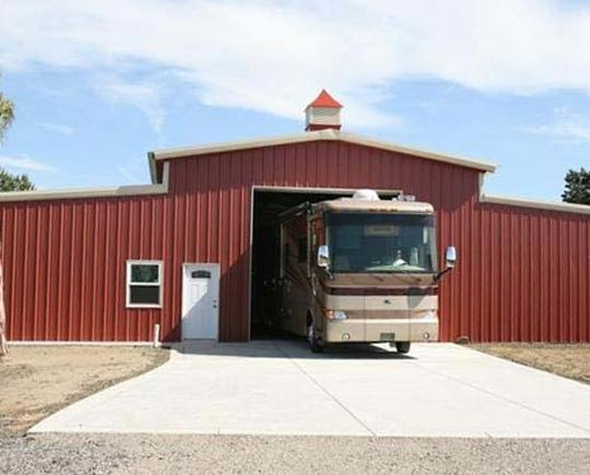 Prefabricated Light Steel Structure Car Garage
