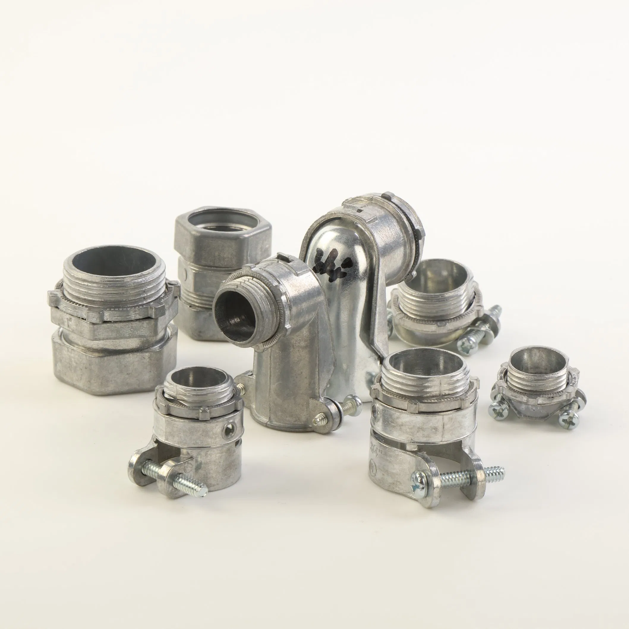 Squeeze Connector Zinc Die Cast Squeeze Connector for Electrical Metal Flexible Conduit