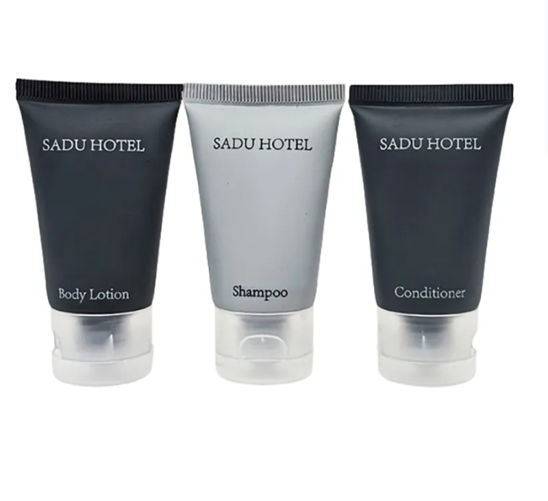 Premium Travel Body Wash and Shampoo Set for Hotels