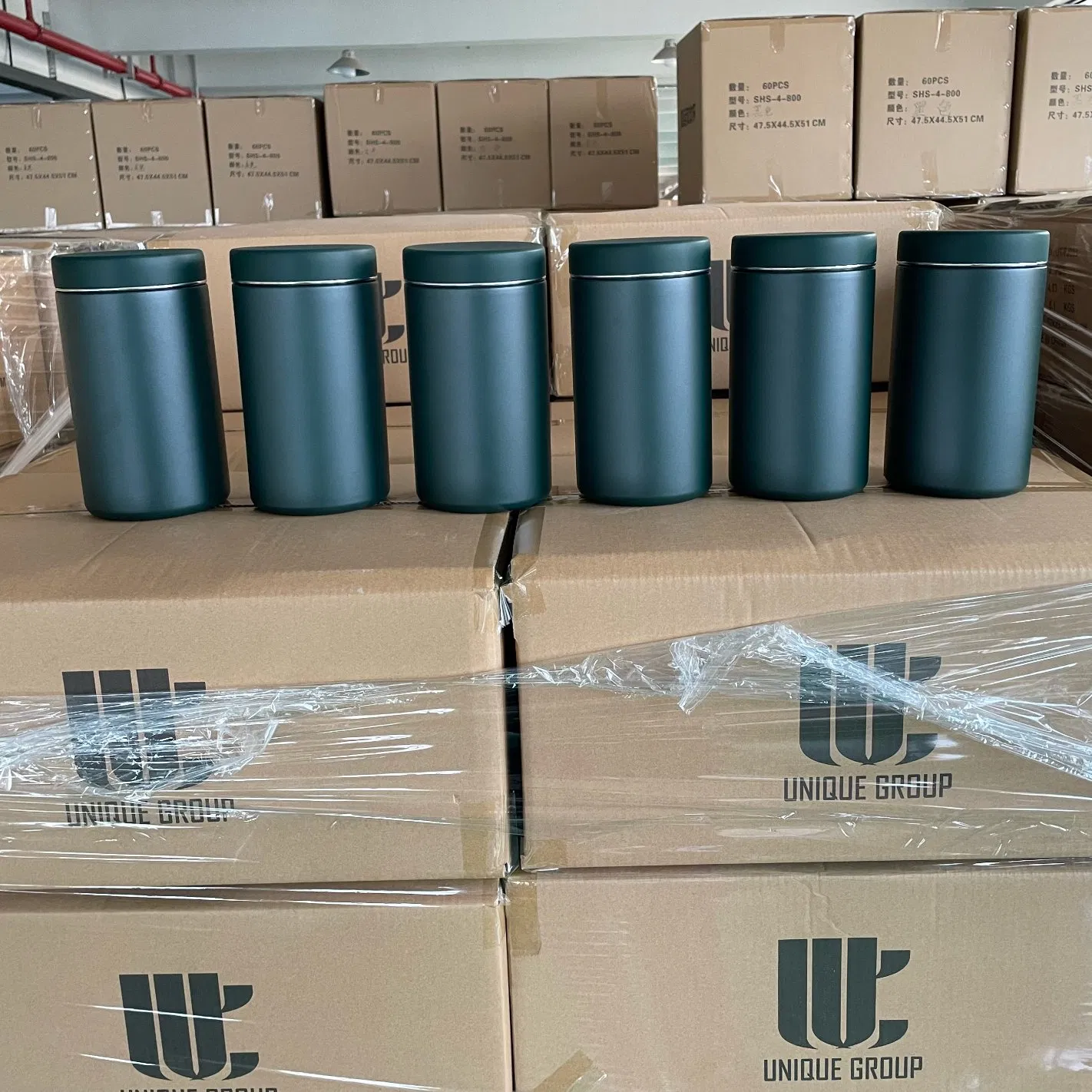 Airtight Stainless Steel Kitchen Nutrition Powder Food Storage Container Lunch Coffee Tea