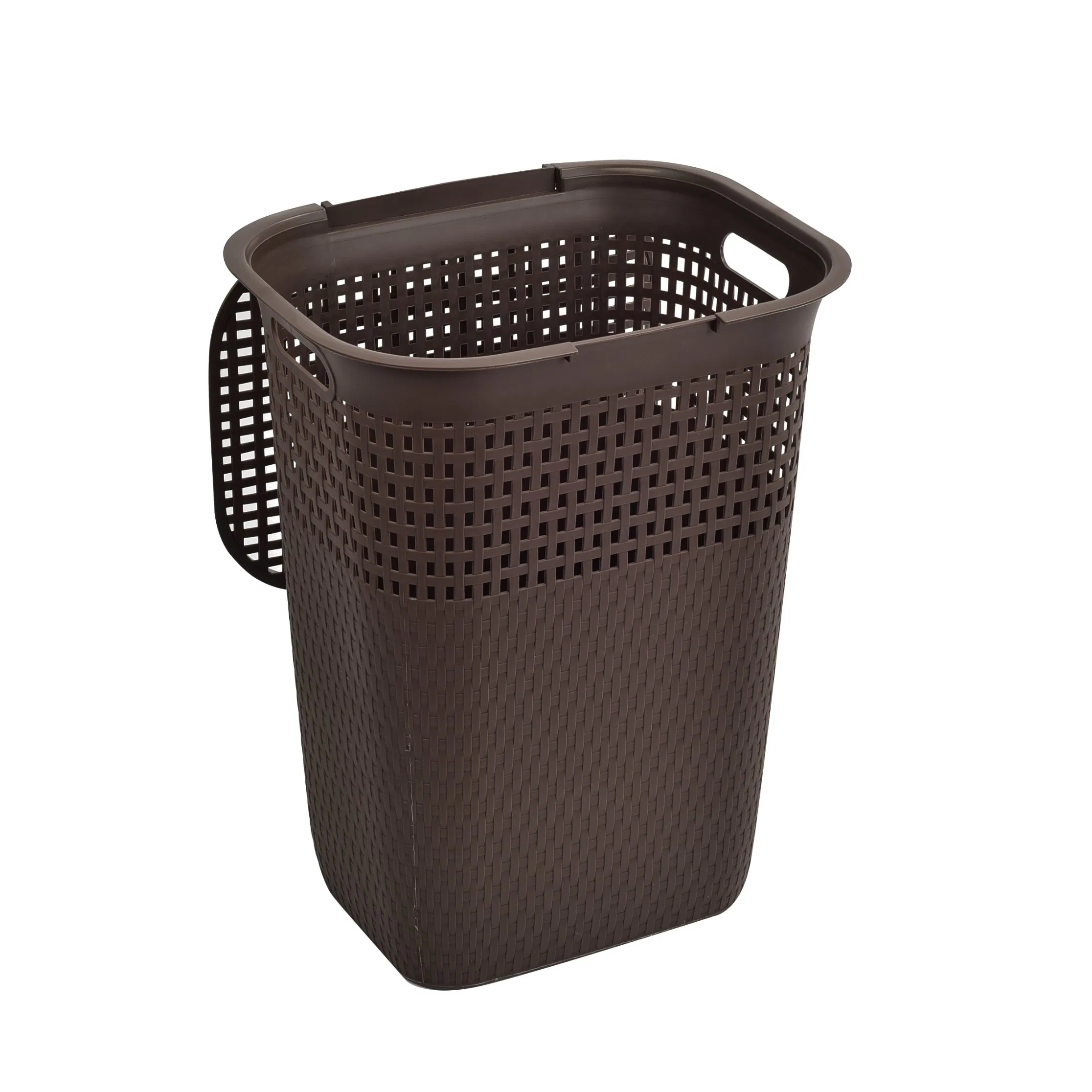 Cheaper Cost and Favorable Laundry Basket with Lid Brown
