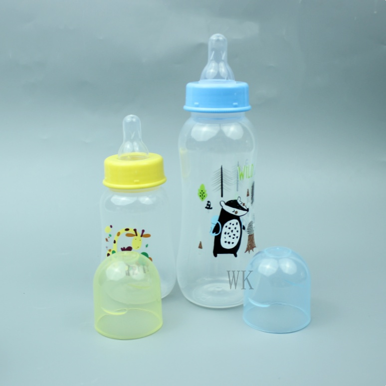 60ml 120ml 250ml Plastic Baby Quick Clean Sterilization Milk Bottle